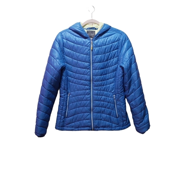 Tek Gear Ladied Long Sleeve Full Zip Puffer Jacket - Picture 1 of 5